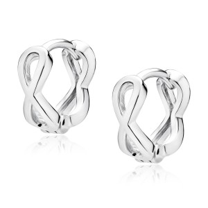 Cercei argint Infinity DiAmanti Z1742DER-DIA (Argint 925‰ 1,2 g.) 